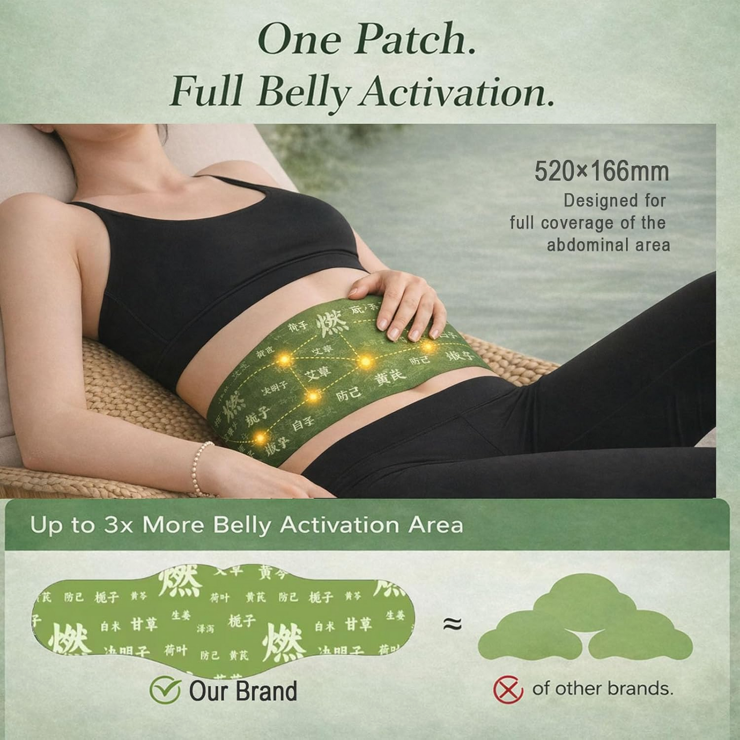 Japanese Herbal Balance Patch, Plant-Based Ingredients, Comfortable Adhesive Design