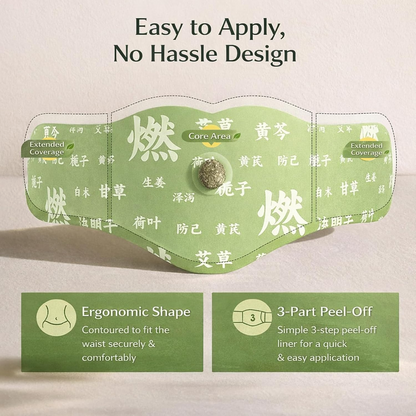 Japanese Herbal Balance Patch, Plant-Based Ingredients, Comfortable Adhesive Design